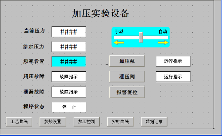 水泵控制柜控制画面 水泵控制柜控制画面